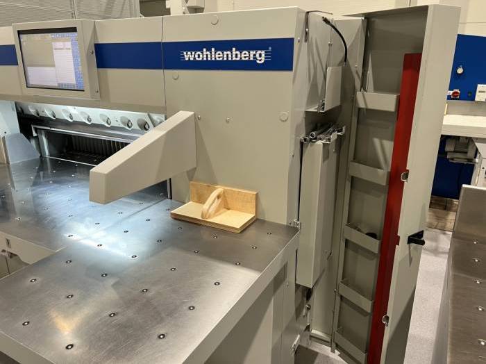 Wohlenberg 115 TS Paper Cutting Machine Pic 8