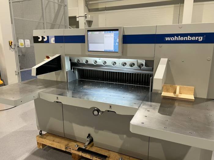 Wohlenberg 115 TS Paper Cutting Machine Pic 5