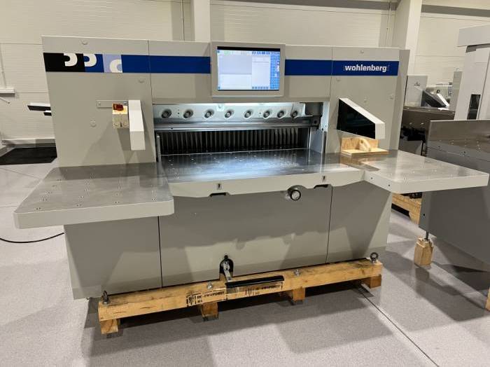 Wohlenberg 115 TS Paper Cutting Machine Pic 1