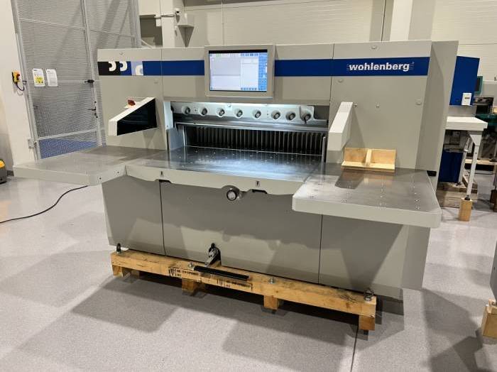 Wohlenberg 115 TS Paper Cutting Machine Pic 3