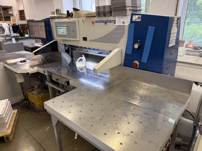 Wohlenberg 115 Cut-Tec with Lift Pic 1