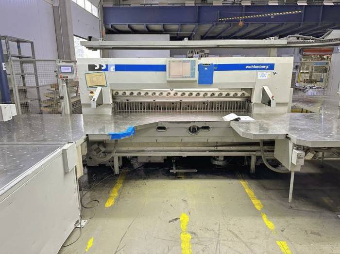 Wohlenberg P 225 TS/LM Cutting Line Pic 1