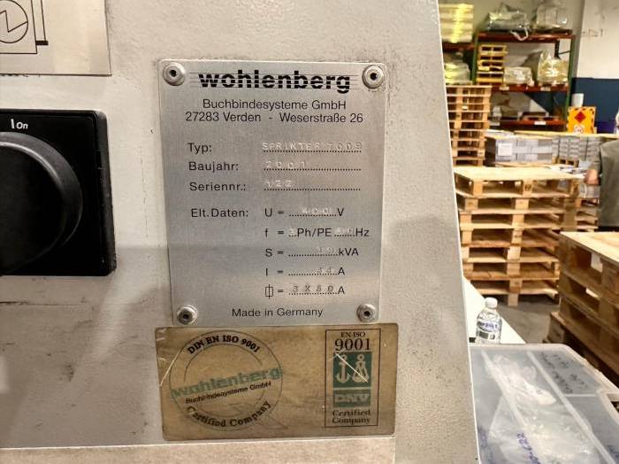 Wohlenberg Sprinter 7009 Pic 6