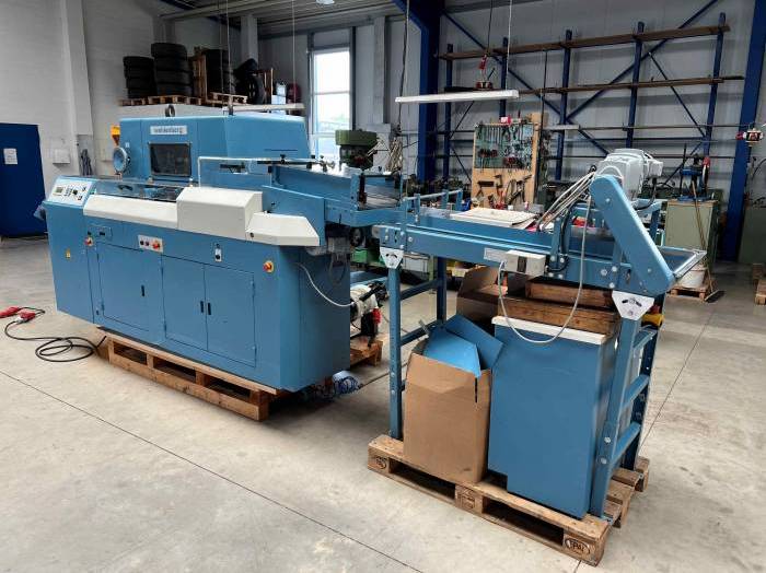 Wohlenberg Trim Tec 45 I three knives trimmer Pic 2