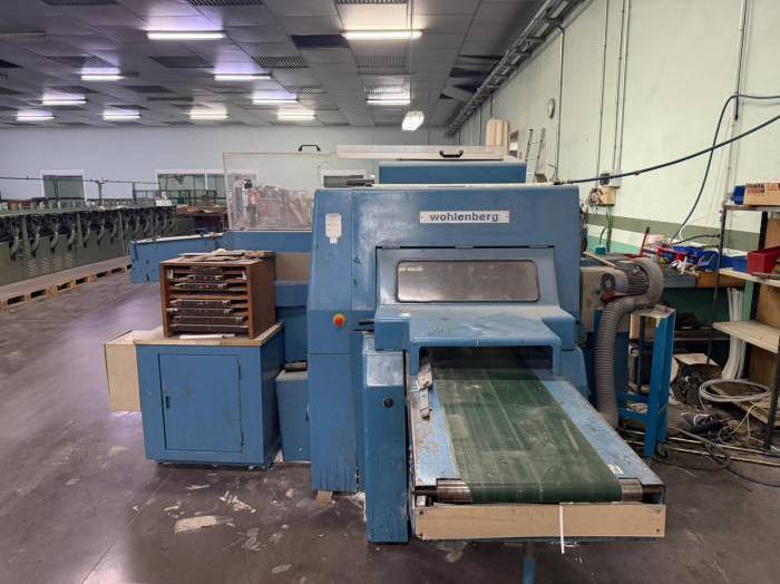 Wohlenberg Trimtec 56i three knife trimmer Pic 2