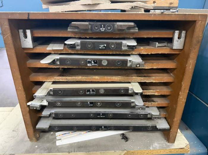 Wohlenberg Trimtec 56i three knife trimmer Pic 4