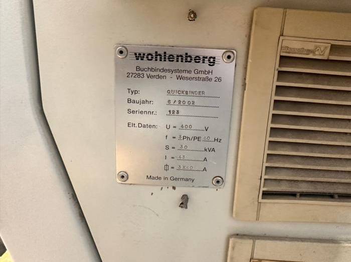 Wohlenberg  Quickbinder Pic 8