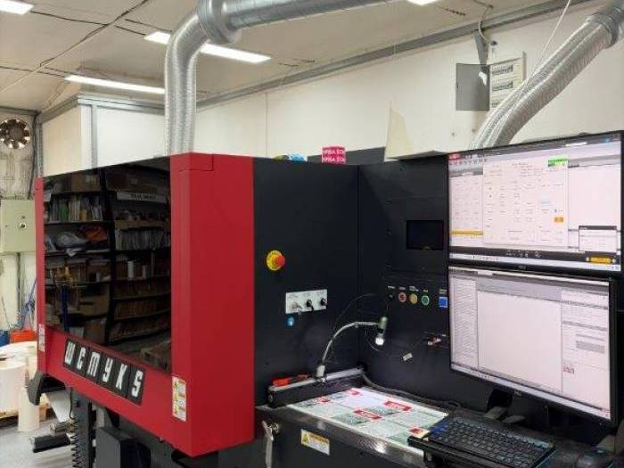 Xeikon Panther PX3300 Digital UV Inkjet Label Press Pic 1