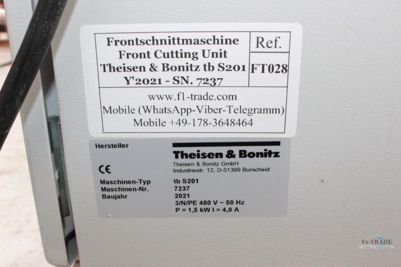 Front Cutter Unit Theisen Bonitz S 201 Pic 6